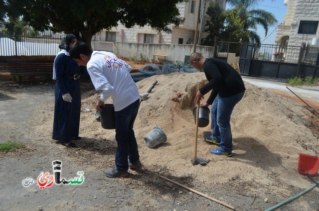 كفرقاسم :  الثانوية الشاملة ويوم الأعمال الخيرية